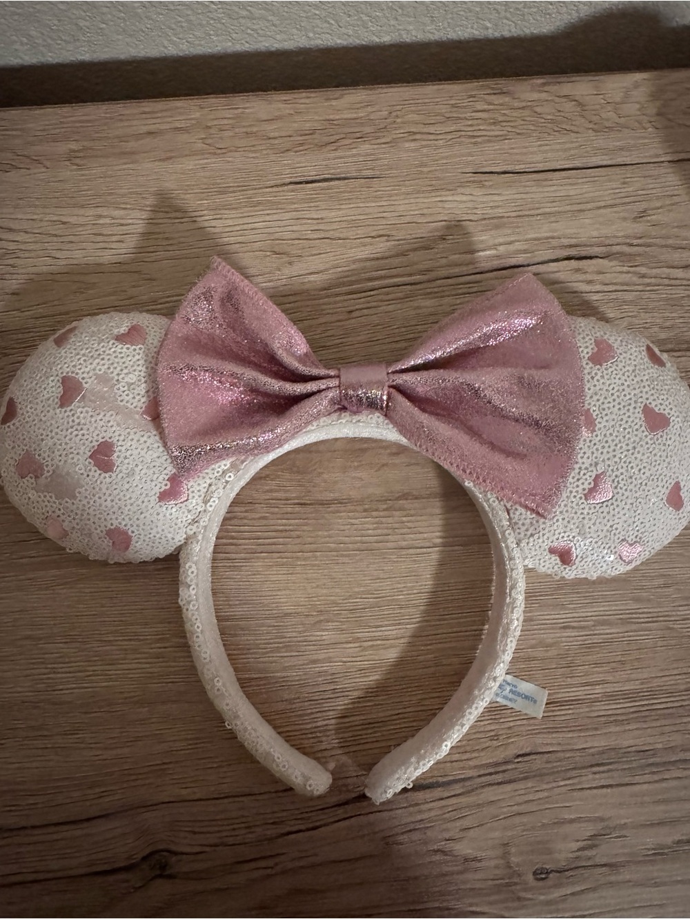 Sequin Heart Minnie Ears Headband